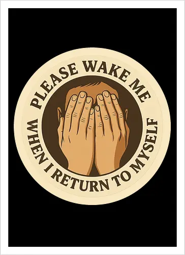 Please wake me when I return to myself