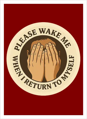 Please wake me when I return to myself