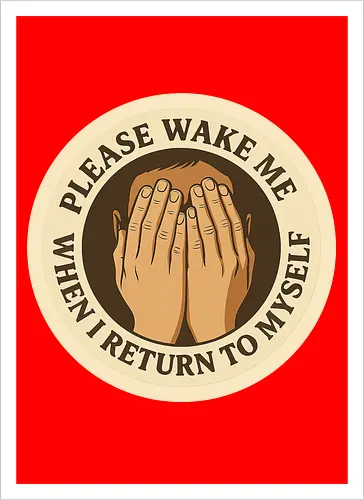 Please wake me when I return to myself