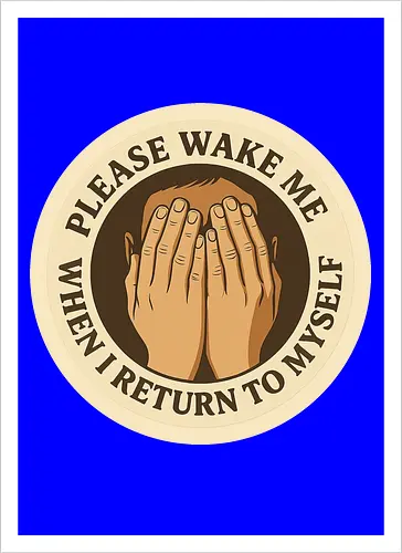Please wake me when I return to myself
