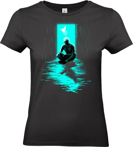 Like Tears in Rain - bladerunner, roy, futuristic, neon cyberpunkers, doandroidsdreamofelectricsheep, android - Standard T-Shirt (Women)