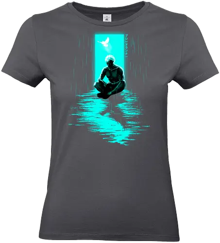 Like Tears in Rain - bladerunner, roy, futuristic, neon cyberpunkers, doandroidsdreamofelectricsheep, android - Standard T-Shirt (Women)