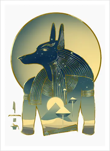 Blue Anubis