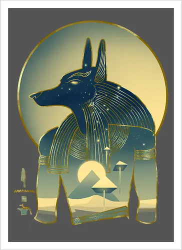 Blue Anubis