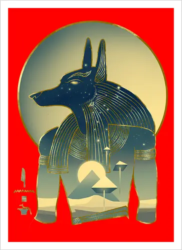 Blue Anubis