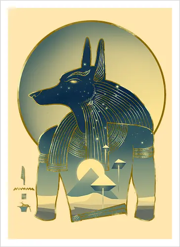 Blue Anubis