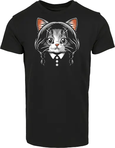Wednesday Addams Cute Cat