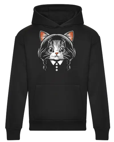Wednesday Addams Cute Cat