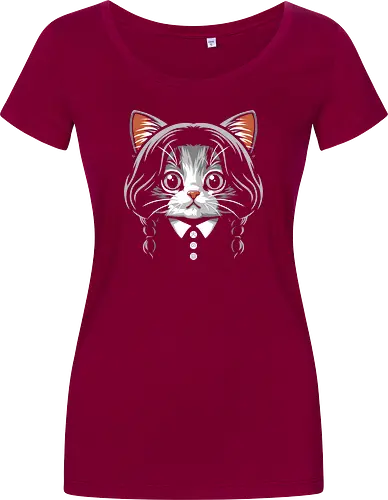 Wednesday Addams Cute Cat