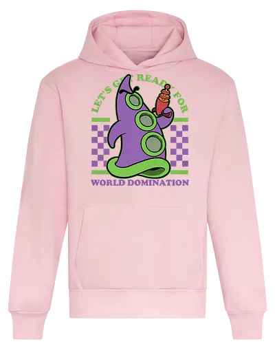 Game Mascot Evil Tentacle - Video Games, Video Game, Game, Games, Gamer, Mascot, Retro, Vintage, Retro Vintage, Retro Gamer, Retro Cartoon, Fantasy, Adventure, Investigation, Investigate, Classic, Tentacles, Tentacle, World Domination - Heavyweight Hoodie