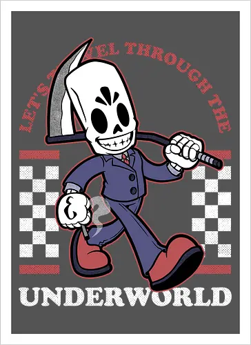 Game Mascot Travel Reaper