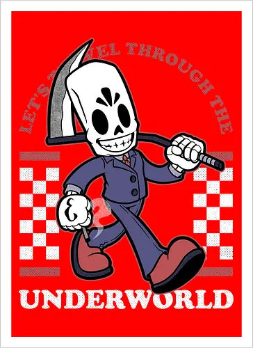 Game Mascot Travel Reaper