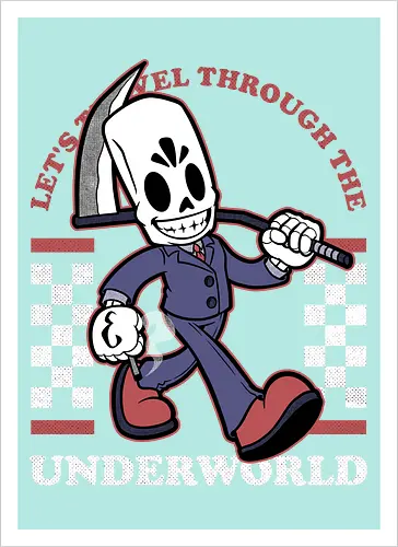 Game Mascot Travel Reaper