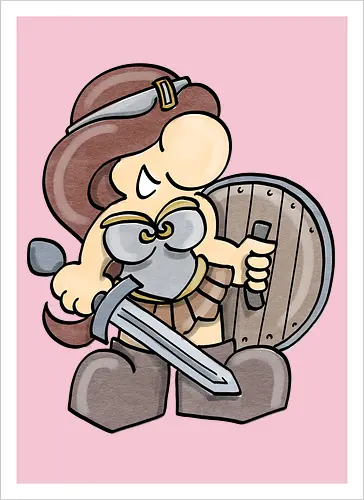 Kleine Helden - Amazone