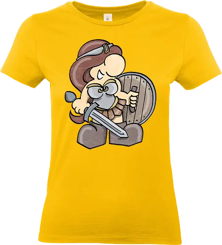Kleine Helden - Amazone - Kleine Helden, fantasy, rpg, Amazone, pen and paper, Rollenspiel - Standard T-Shirt (Women)