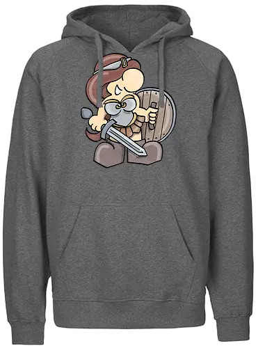Kleine Helden - Amazone - Kleine Helden, fantasy, rpg, Amazone, pen and paper, Rollenspiel - Fairtrade Hoodie