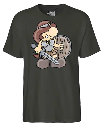 Kleine Helden - Amazone - Kleine Helden, fantasy, rpg, Amazone, pen and paper, Rollenspiel - Fairtrade T-Shirt