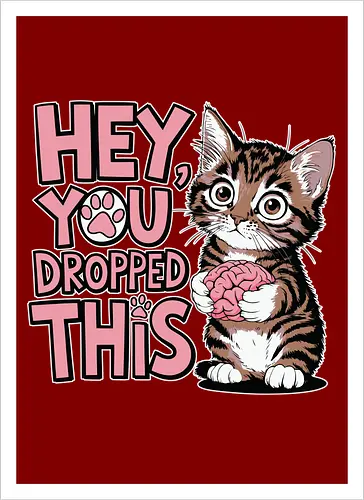 Hey, you dropped this