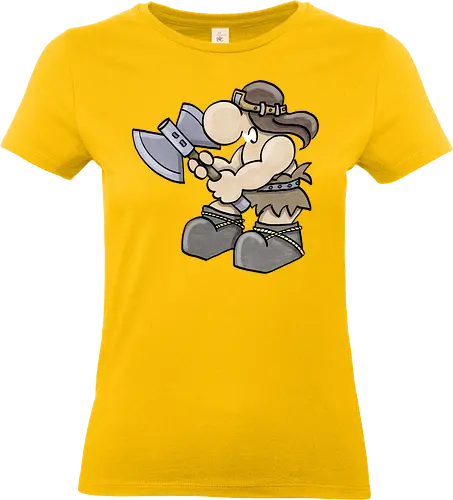 Kleine Helden - Barbar - Kleine Helden, fantasy, rpg, Barbar, pen and paper, Rollenspiel - Standard T-Shirt (Women)