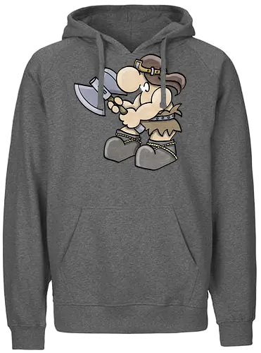 Kleine Helden - Barbar - Kleine Helden, fantasy, rpg, Barbar, pen and paper, Rollenspiel - Fairtrade Hoodie