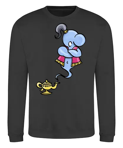 Kleine Helden - Lampengeist - fantasy, rpg, Lampengeist, Dschinn, pen and paper, Rollenspiel, Kleine Helden - Sweatshirt
