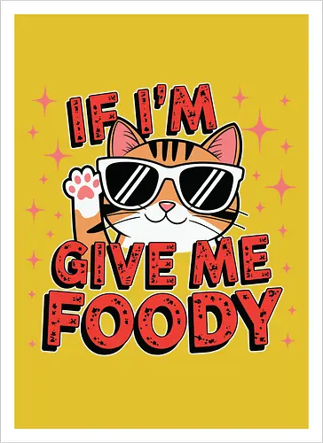 If I'm, give me foody