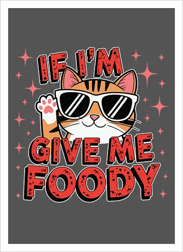 If I'm, give me foody
