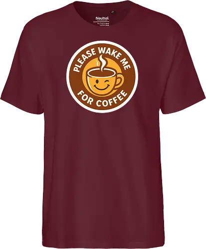 Please wake me for coffee