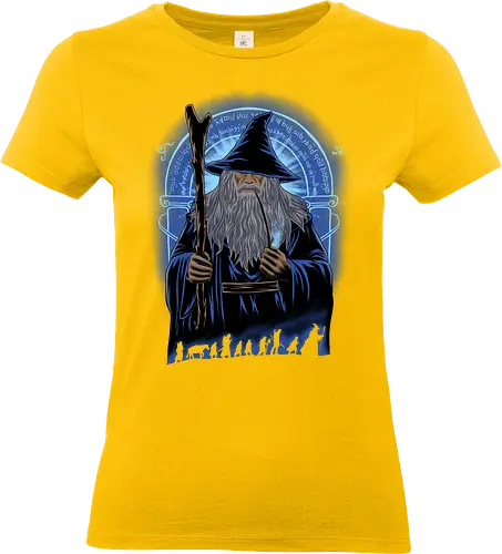 Old Grey Beard - Wizard, Wizard - Standard T-Shirt (Women)