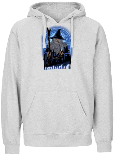 Old Grey Beard - Wizard, Wizard - Fairtrade Hoodie