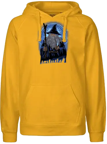 Old Grey Beard - Wizard, Wizard - Fairtrade Hoodie