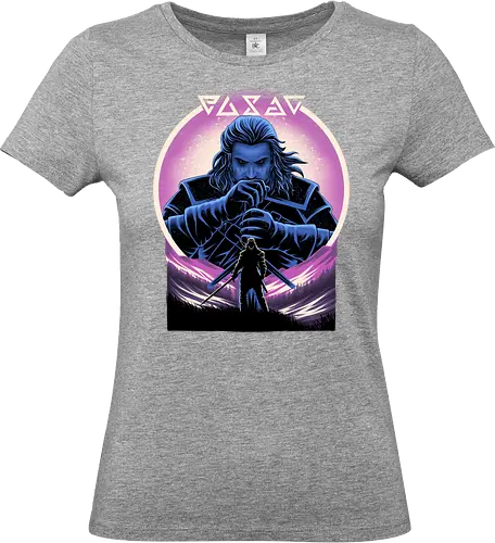 Hunter In The Valley - Witcher, Hunter, Gaming - Standard T-Shirt (Women)