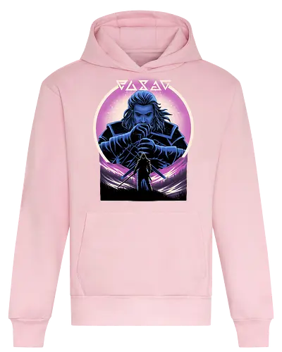 Hunter In The Valley - Witcher, Hunter, Gaming - Heavyweight Hoodie