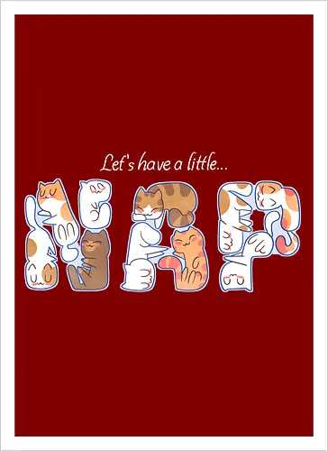 Let's have a little nap...