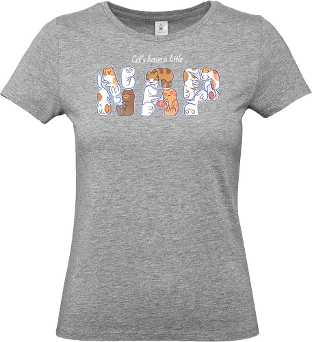 Let's have a little nap... - cats, katzen, niedlich, schlafen, napping, nickerchen - Standard T-Shirt (Women)