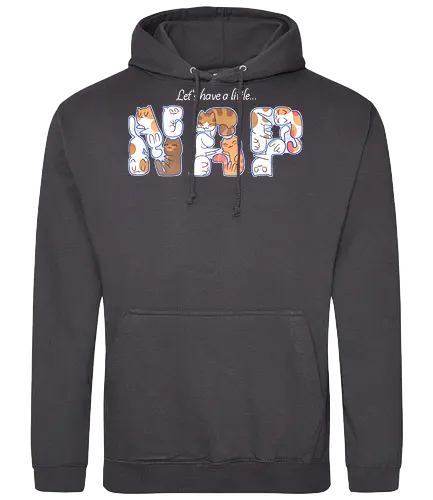Let's have a little nap... - cats, katzen, niedlich, schlafen, napping, nickerchen - Standard Hoodie