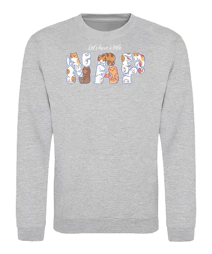 Let's have a little nap... - cats, katzen, niedlich, schlafen, napping, nickerchen - Sweatshirt