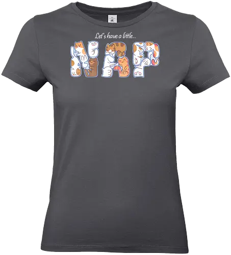 Let's have a little nap... - cats, katzen, niedlich, schlafen, napping, nickerchen - Standard T-Shirt (Women)
