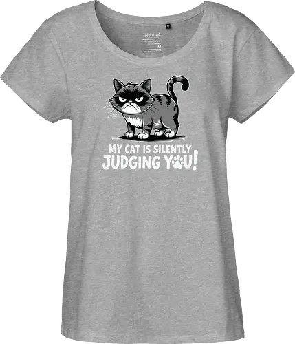 My cat is silently judging you