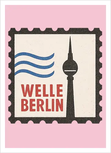 Welle Berlin Briefmarke No. 1