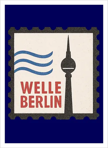 Welle Berlin Briefmarke No. 1