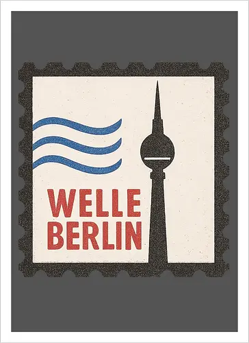 Welle Berlin Briefmarke No. 1
