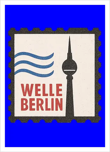 Welle Berlin Briefmarke No. 1