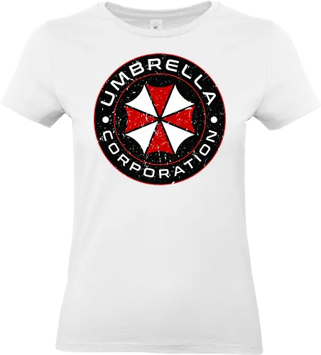 Umbrella Corporation - Horror  - Horror, biohazard, claire redfield, dead, death, gaming, halloween, horror, jill valentine, leon kennedy, t virus, the walking dead, umbrella corporation, undead, zombies - Standard T-Shirt (Women)
