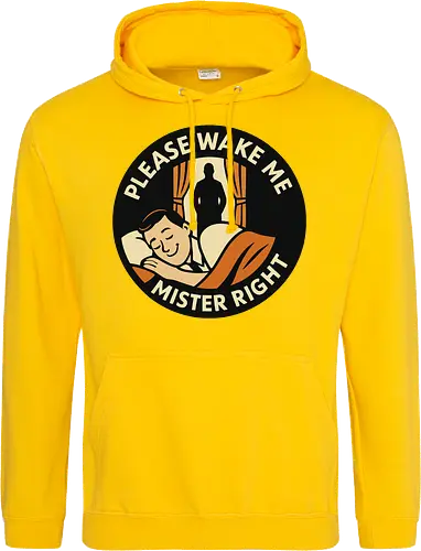 Please wake me, Mister Right