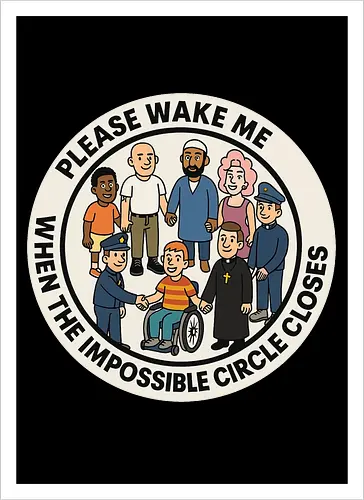 Please wake me when the impossible circle closes