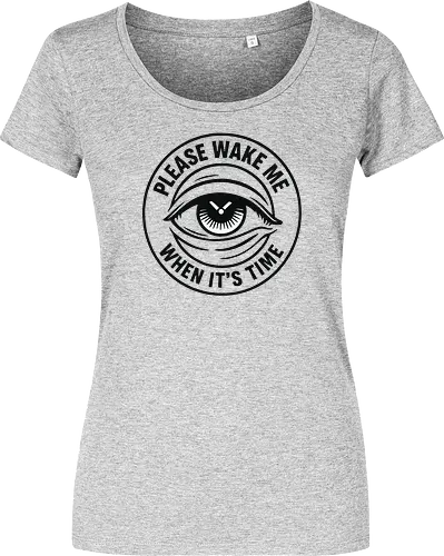 Please wake me when it’s time