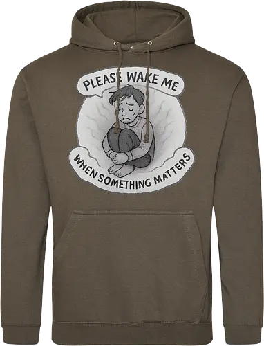 Please wake me when something matters