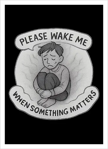 Please wake me when something matters
