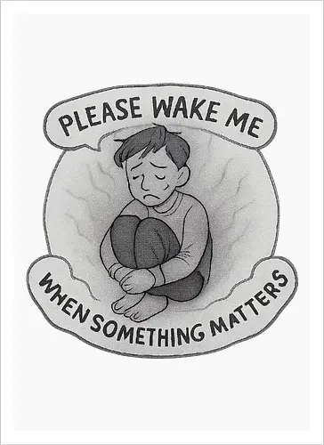 Please wake me when something matters
